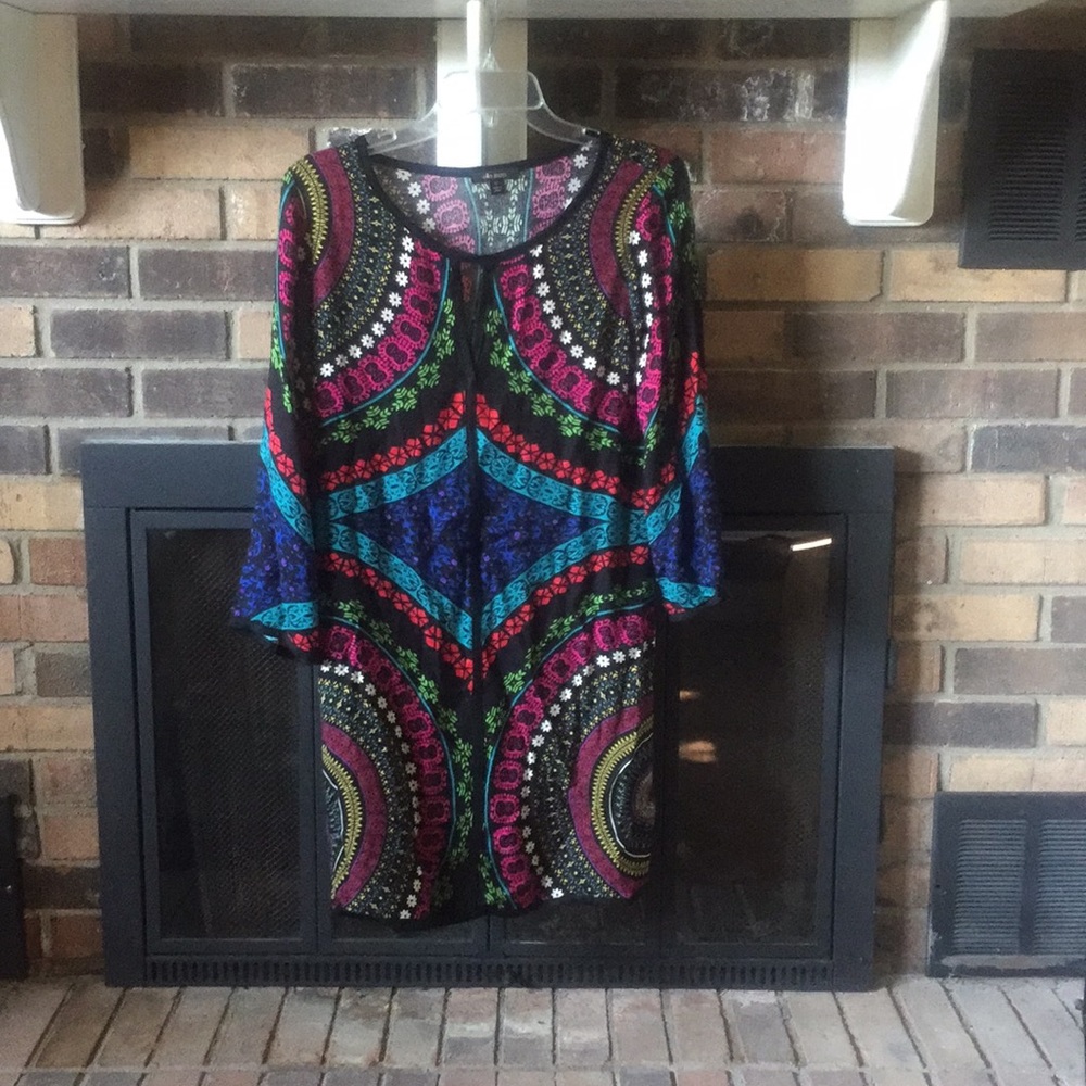Ella moss printed dress